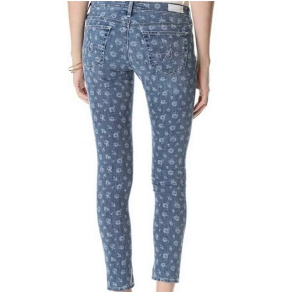AG + Liberty of London Skinny Jeans. Size 28.